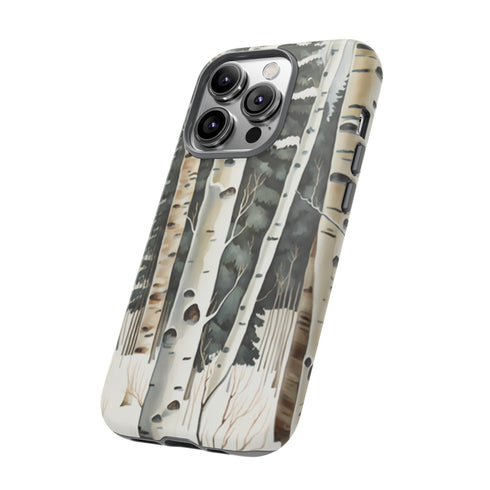 Winter Aspen Trunks - Impact Resistant Phone Case